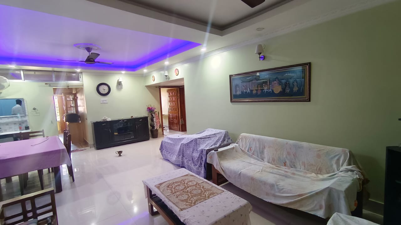 Fully Furnished 3bhk in Sanker Path, Kalyani Nagar, Kahilipara, Guwahati, Assam, India for Rent